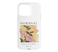 Hokusai Lys Japonais Art Graphique Coque pour iPhone 15 Pro Max