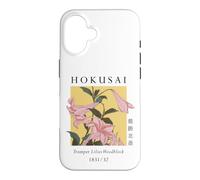 Hokusai Lys Japonais Art Graphique Coque pour iPhone 16