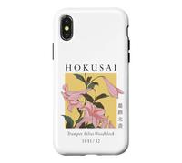 Hokusai Lys Japonais Art Graphique Coque pour iPhone X/XS