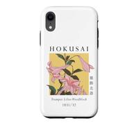 Hokusai Lys Japonais Art Graphique Coque pour iPhone XR