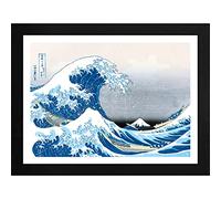 HOKUSAI Tirage encadré Grande Vague