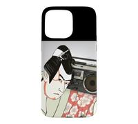 Hokusai Ukiyo-e Actor Radius Coque pour iPhone 15 Pro Max