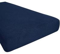 Hokway Housse de Coussin Extensible pour canapé (Bleu foncé, Taille M)