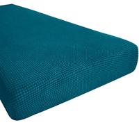 Hokway Housse de Coussin Extensible pour canapé (Bleu Sarcelle, Taille M)