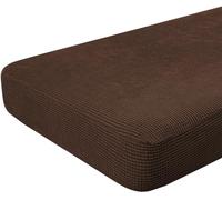 Hokway Housse de Coussin Extensible pour canapé - Chocolat - Taille L