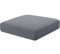 Hokway Housse de Coussin Extensible pour canapé - Gris Clair - Taille S