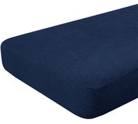 Hokway Housses de Coussin Extensibles et réversibles pour canapé (Bleu foncé, Taille L)