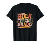 Hola Tercer Grado Spanish Third Grade Teacher T-Shirt
