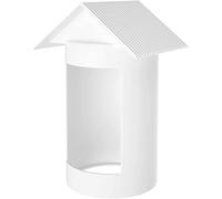 HOLACA Coque en silicone pour batterie de caméra extérieure (batterie Stick Up Cam), étanche, souple, légère et durable en silicone (ne convient pas pour Stick Up Cam Plug-in) (blanc)