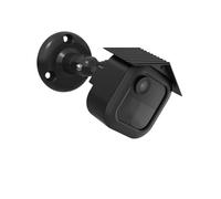 HOLACA Étui en plastique + support mural compatible avec caméra clignotante d'extérieur 4, étanche, souple, durable (caméra non incluse), coque en plastique + support, noir