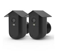 HOLACA Lot de 2 coques en silicone compatibles avec Arlo Essential 2 - Imperméables, souples, légères et durables - Appareil photo non inclus