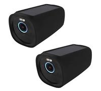 HOLACA Lot de 2 Coques en Silicone Compatibles Avec Eufy Security S330 EufyCam 3 - Caméra de Sécurité Extérieure Sans Fil Étanche et Durable Avec Toit