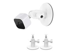 HOLACA Lot de 2 mini supports muraux Blink - Kit de montage mural pour Blink Mini sans vis et colle VHB - Facile à installer, aucun outil nécessaire, pas de perçage, forte adhérence (Blanc)