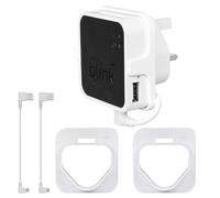 HOLACA Lot de 2 supports muraux pour module de synchronisation Blink Sync Module 2 - Compatible avec les nouveaux modules de synchronisation Blink Outdoor et Indoor Blink XT et Blink XT2 - Blanc