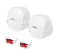 Holaca Lot de 2 supports muraux sans vis pour routeur eero 6 à maille double bande Wi-Fi 6, sans outils, facile à installer, sans perçage, adhésif VHB puissant