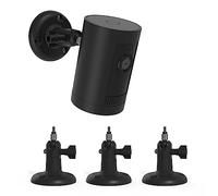 HOLACA Lot de 3 supports muraux compatibles avec Rin g Stick Up Cam(Pro)/Outdoor Camera Plus et Eufy & Arl o, compatible avec toutes les caméras avec filetage standard 1/4", noir