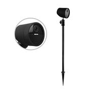 HOLACA Piquet à piquet et revêtement en silicone résistant aux intempéries pour support de caméra extérieure SimpliSafe uniquement, convient pour piquet dans un sol mou