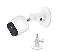 HOLACA Support Adhésif Universel Compatible avec l'eufycam 1/2/2C/2C Pro/3/3C/E/S3 Pro, Arlo Pro 4/Pro 3/Pro 2/Ultra/Ultra 2/Essential 2(XL), Reolink Argus 2, (Blanc, 1PCS)