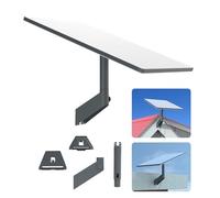 HOLACA Support amélioré pour Starlink Gen 3/2/Mini, Support mural court réglable, Fixation stable pour kit de montage V3/V2/Mini, Accessoires pour kit satellite Internet