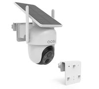 HOLACA Support de caméra pour gouttière Compatible avec AOSU 2K 3MP / 3K 5MP Caméra de surveillance extérieure Solaire (Caméra non incluse)