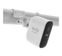 HOLACA Support de Gouttière Universel Compatible avec l'eufycam 1/2/2C/2C Pro/3/3C/E/S3 Pro, Arlo Pro 4/Pro 3/Pro 2/Ultra/Ultra 2/Essential 2(XL), Reolink Argus 2, (Blanc, 1PCS)