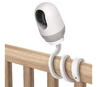 HOLACA Support flexible pour moniteur de bébé Nooie avec caméra, Nooie 2K caméra de surveillance intérieure, Nooie Babyphone WiFi intérieur caméra (blanc)