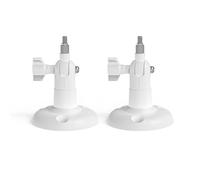 HOLACA Support mural compatible avec batterie R ing Stick Up Cam [appareil photo non inclus], 2 supports de fixation, blanc
