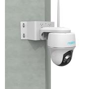 HOLACA Support mural d'angle 90° compatible avec Reolink Argus PT 3MP, 4MP/2K, 5MP/2K, 4K/8MP, Go PT Ultra, SEHMUA, support pour caméra de surveillance extérieure solaire (caméra non incluse)