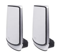 HOLACA Support Mural pour système Orbi Whole Home Tri-Band Mesh Orbi WiFi 6, Support Mural pour Support avec Support Compatible avec Le Système Orbi Whole Home Tri-Band Mesh WiFi 6 (2pack, Black)