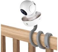HOLACA Support Universel pour babyphone - Compatible Arlo, GHB, HelloBaby, ieGeek, Momcozy, Motorola et + (1/4"). Montage sans Outil et sans Trace. Support Flexible Gris