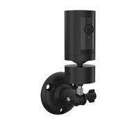 HOLACA Supports de montage mural pour caméra R ing intérieur/extérieur - Compatible avec Stick Up Cam Plug-In (adaptateur d'alimentation et appareil photo non inclus) (noir)