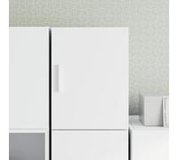 Holamys Armoire Murale Blanc en Bois d'ingénierie 30x42,5x40 cm, Rangement Suspendu modulable pour Salon Chambre, étagère bibliothèque décorative et Organiseur de Cube