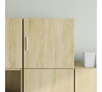 Holamys Armoire Murale chêne Sonoma Bois d'ingénierie 40x42,5x40 cm Rangement Suspendu modulable pour Salon Chambre Bureau décor esthétique