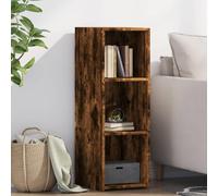 Holamys Buffet chêne fumé en Bois d'ingénierie 30x41x93 cm Armoire de Rangement Cube Storage Organizer pour Room Decor Aesthetic avec Grande capacité et Design Intemporel