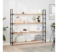 Holamys Étagère flottante 140 x 20 x 2 cm, bois massif d'acacia traité à l'huile, étagère murale pour salon, chambre à coucher, cuisine, salle de bain