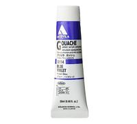Holbein Acryla Gouache Artists Acrylic Polymer Emulsion, 20ml Blue Violet (D114)