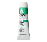 Holbein Acryla Gouache Artists Acrylic Polymer Emulsion, 20ml Emerald Green (D067)