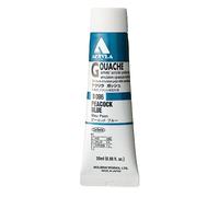 Holbein Acryla Gouache Artists Acrylic Polymer Emulsion, 20ml Peacock Blue (D096)