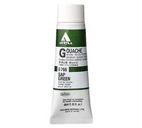 Holbein Acrylic Gouache Artists Acrylic Polymer Emulsion, 40ml Sap Green (D766A)