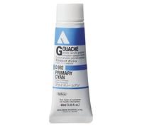 Holbein Gouache acrylique primaire cyan, tube de 40 ml