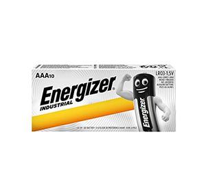 Hold. Energizer Industrial alcalin AAA/LR03 - Box 10