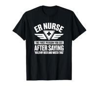 Hold My Beer - Infirmière des urgences drôle T-Shirt