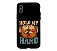 Hold My Hand Connexion pour Les Amoureux des cochons d'Inde Coque pour iPhone X/XS