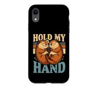 Hold My Hand Connexion pour Les Amoureux des cochons d'Inde Coque pour iPhone XR
