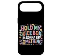 Hold My Juice Box I'm Gonna Try Something - Coque pour iPhone Air