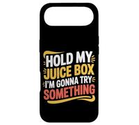 Hold My Juice Box I'm Gonna Try Something Toddler Dare |- Coque pour iPhone Air
