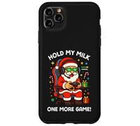 Hold My Milk Un Autre Jeu Funny Santa Gamer Christmas Coque pour iPhone 11 Pro Max
