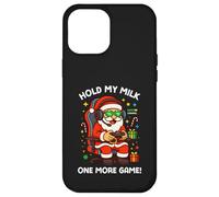 Hold My Milk Un Autre Jeu Funny Santa Gamer Christmas Coque pour iPhone 12 Pro Max