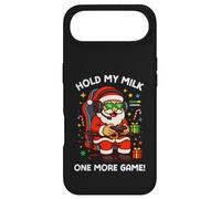 Hold My Milk Un Autre Jeu Funny Santa Gamer Christmas Coque pour iPhone Air