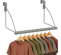 Hold N Storage au-Dessus de la Porte de Placard Valet- Organiseur de vêtements de Dessus de Porte de Rack et Porte Cintre pour vêtements ou Serviette, Maison et Salle de Dortoir de Stockage
